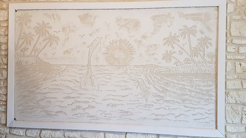 fresque dauphin